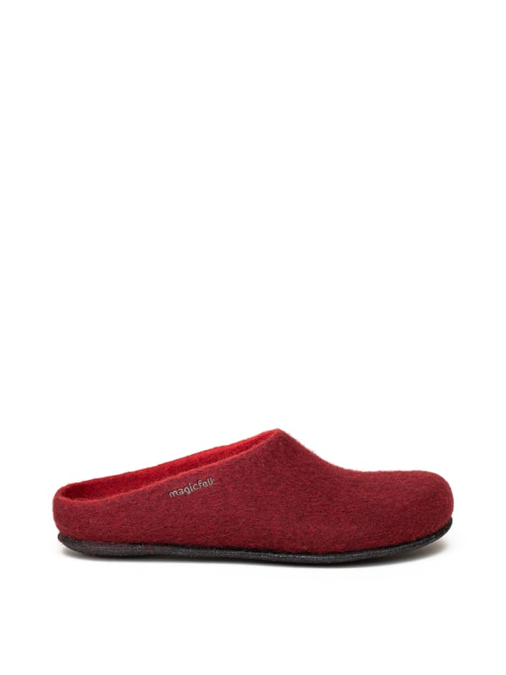 Filzpantoffel in chianti