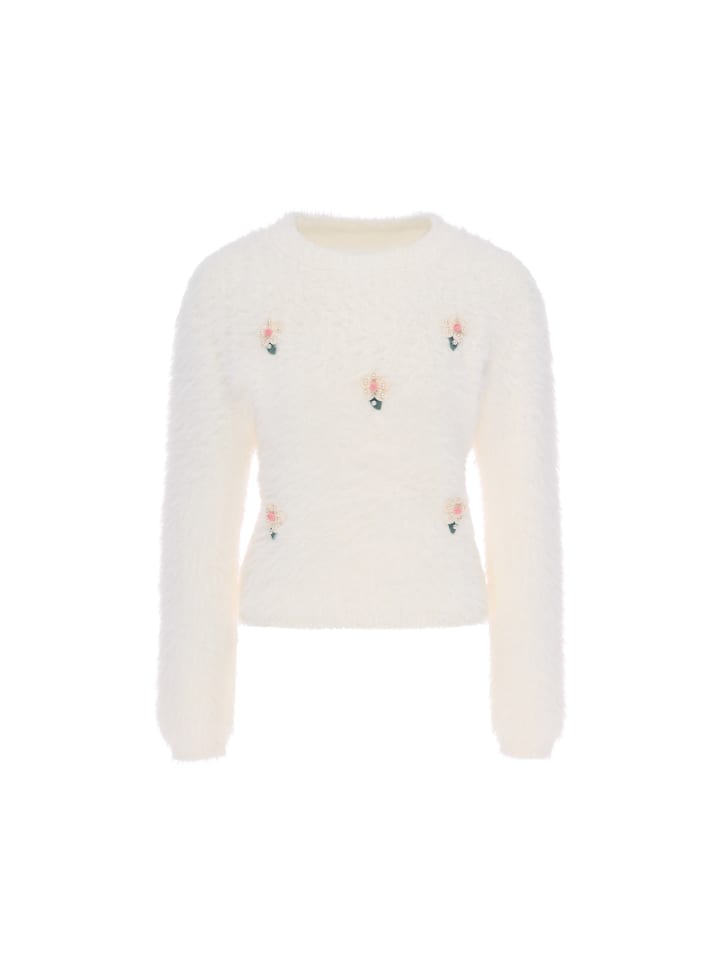 Women Sweater in Offwhite