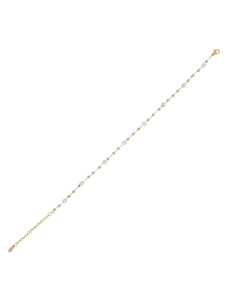 Damen Anhänger aus Edelstahl mit Perle in gold