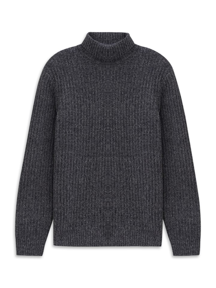 Rollkragen Pullover in 240-grau