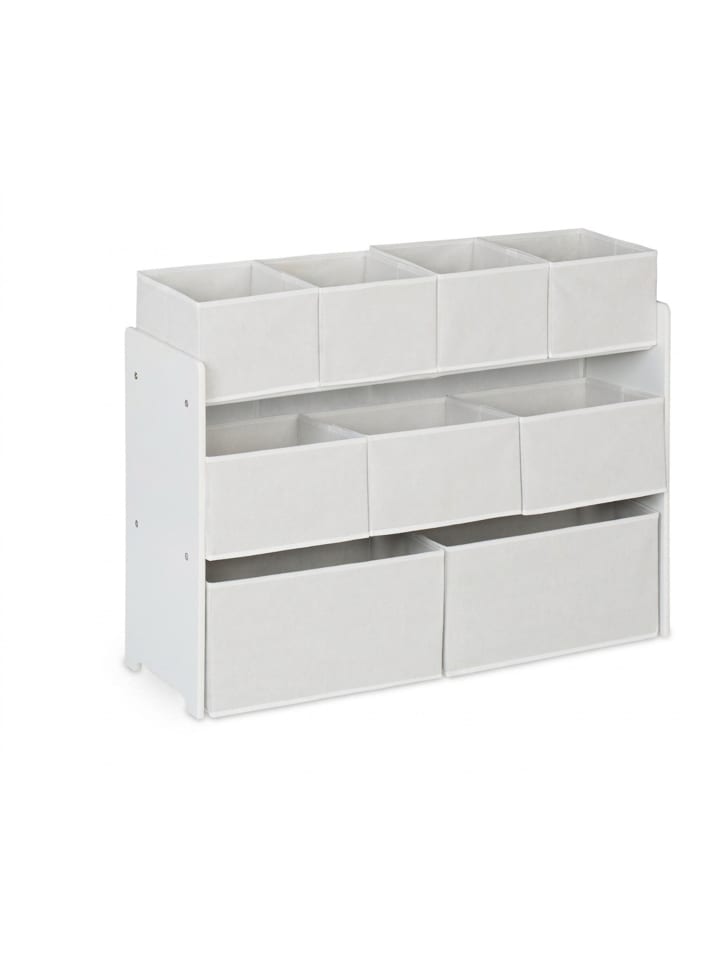 Kinderregal in Weiß - (B)92 x (H)60 x (T)30 cm