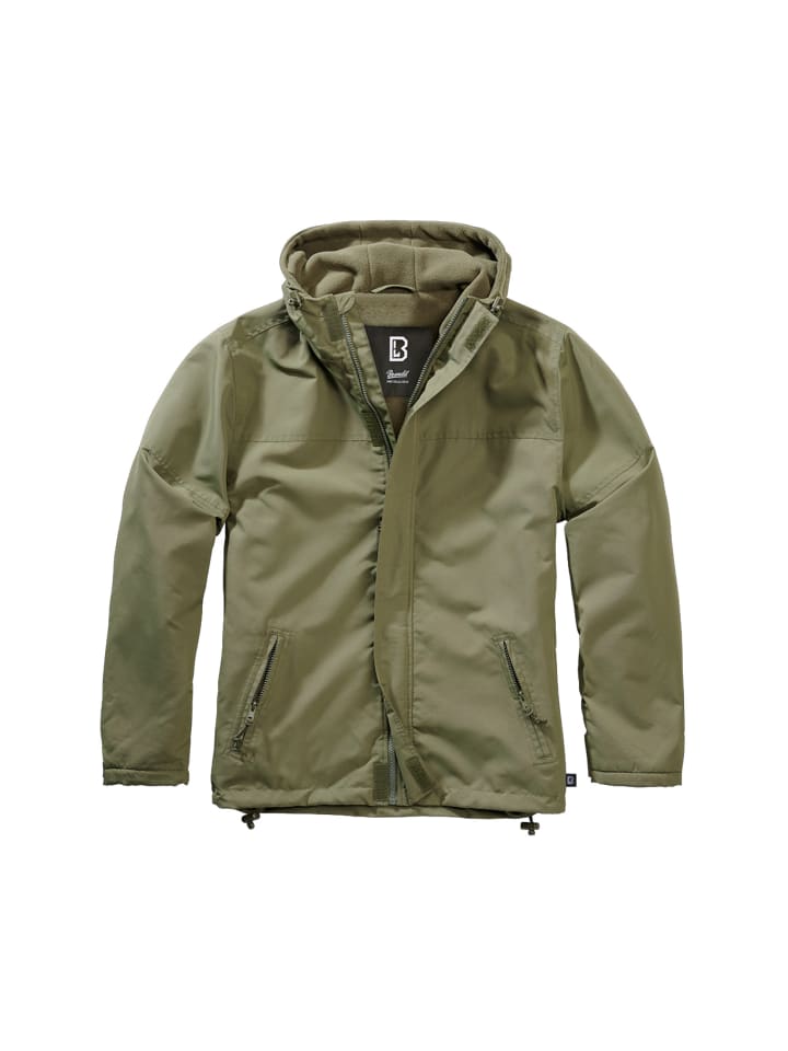 Windbreaker in olive