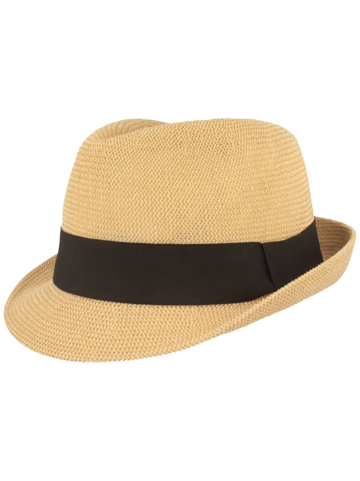 Strohhut in beige