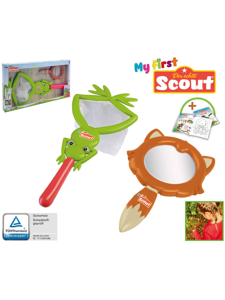 My first SCOUT Lupe & Kescher in Grün ab 3 Jahre