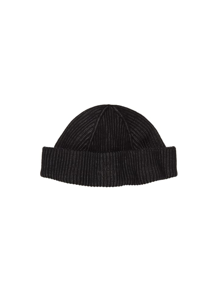 Strickmütze in Schwarz