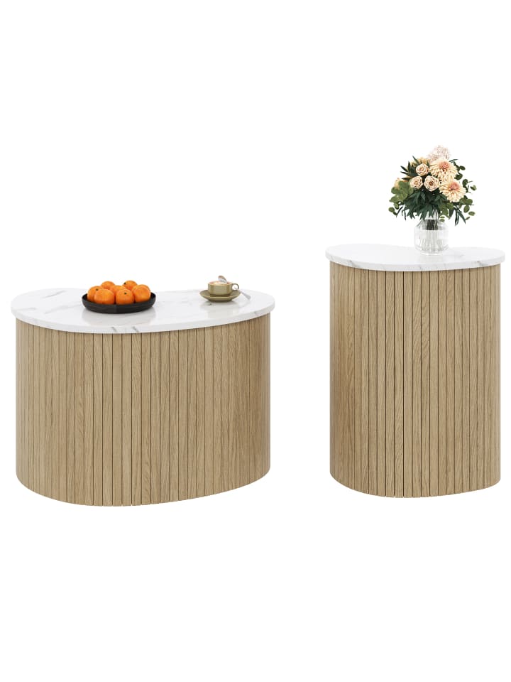 Multifunktionaler Couchtisch zweifarbiges Design