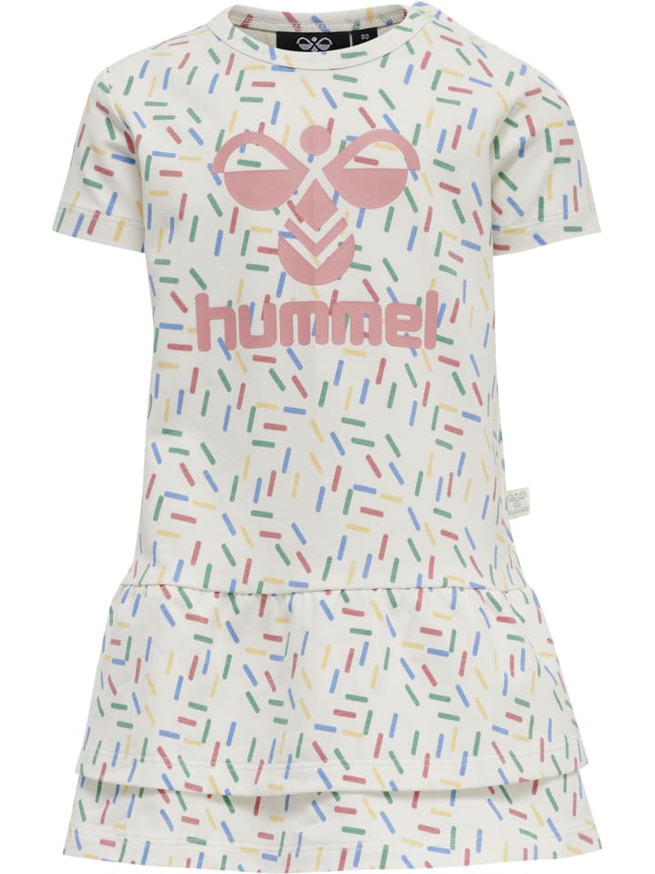Kleid Hmlaurora Mädchen in MARSHMALLOW