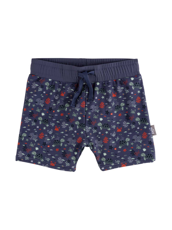 Badeshorts Unterwasser in helles blau