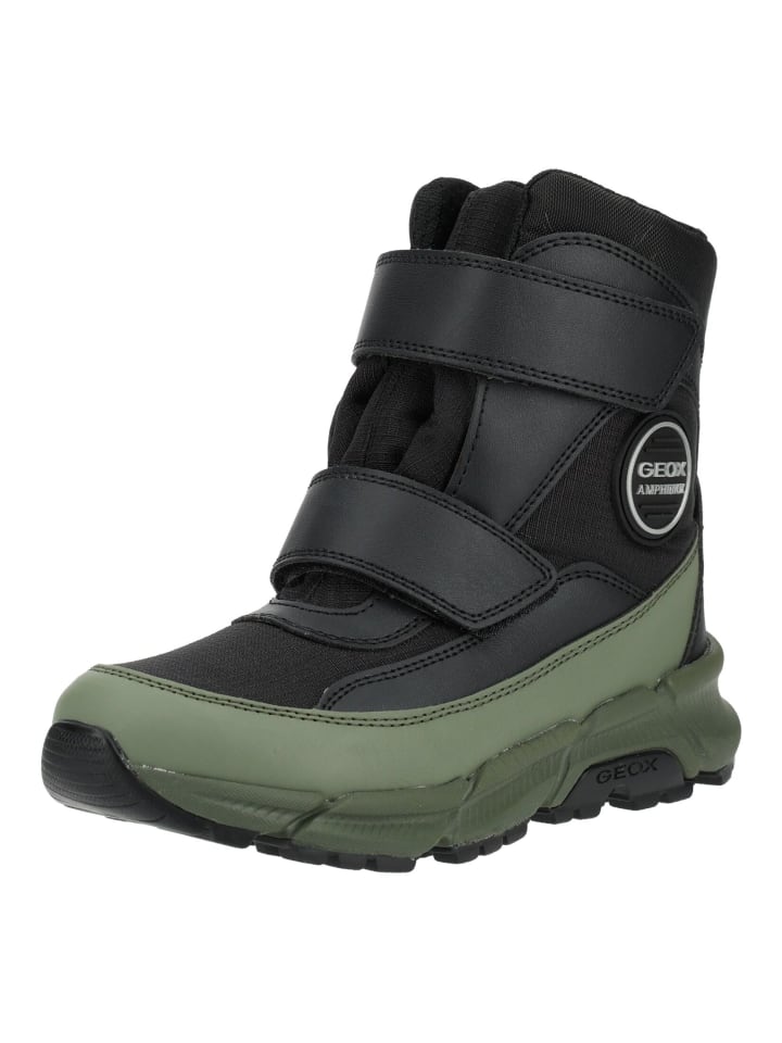Stiefelette FLEXYPER PLUS B ABX Schwarz/Grün