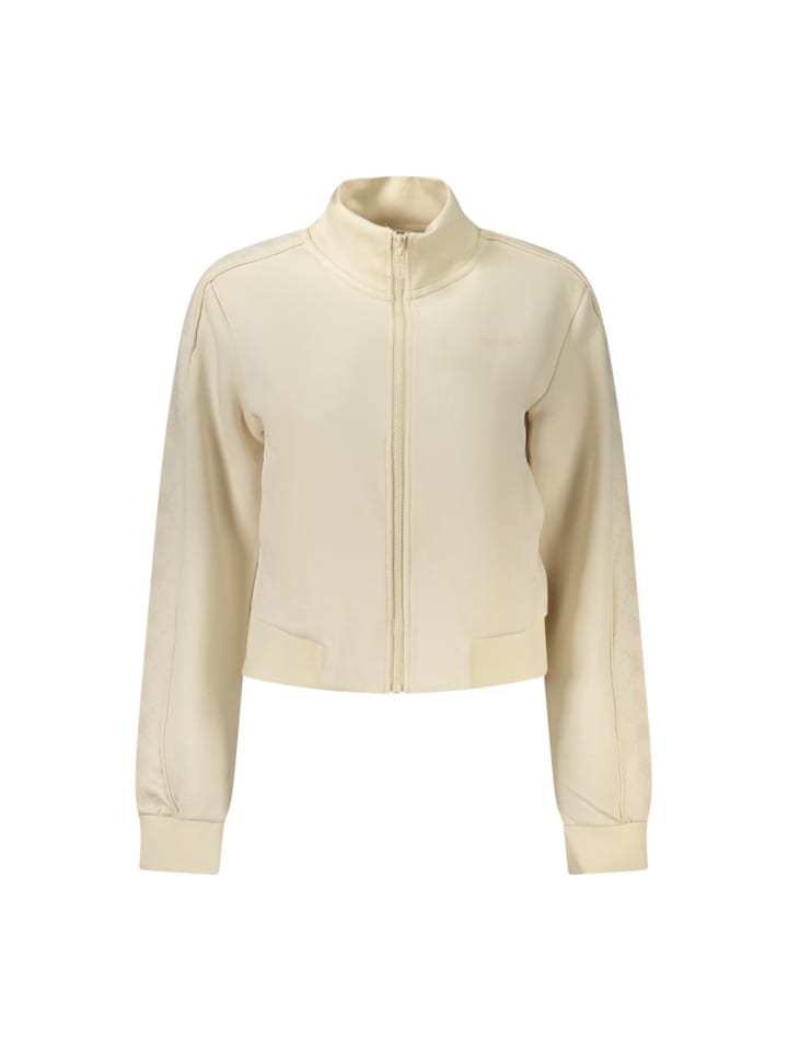 Beige Lyocell Damen Sweatshirt