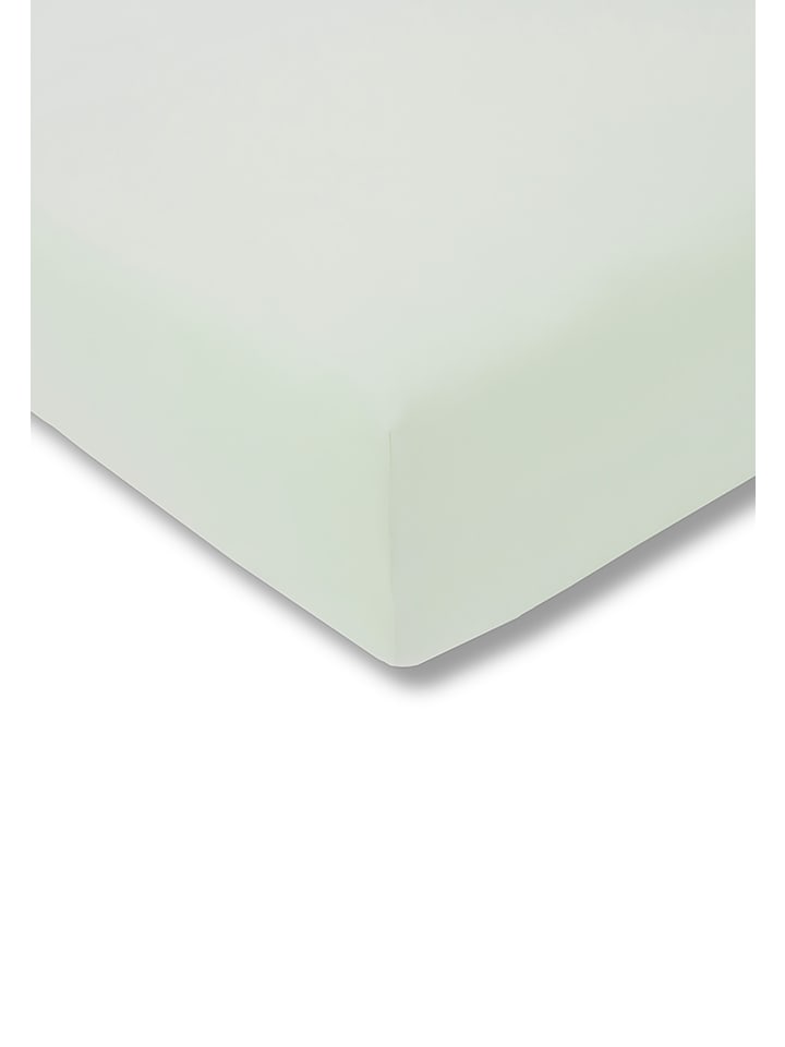 Spannbetttuch Jersey-Stretch in jade