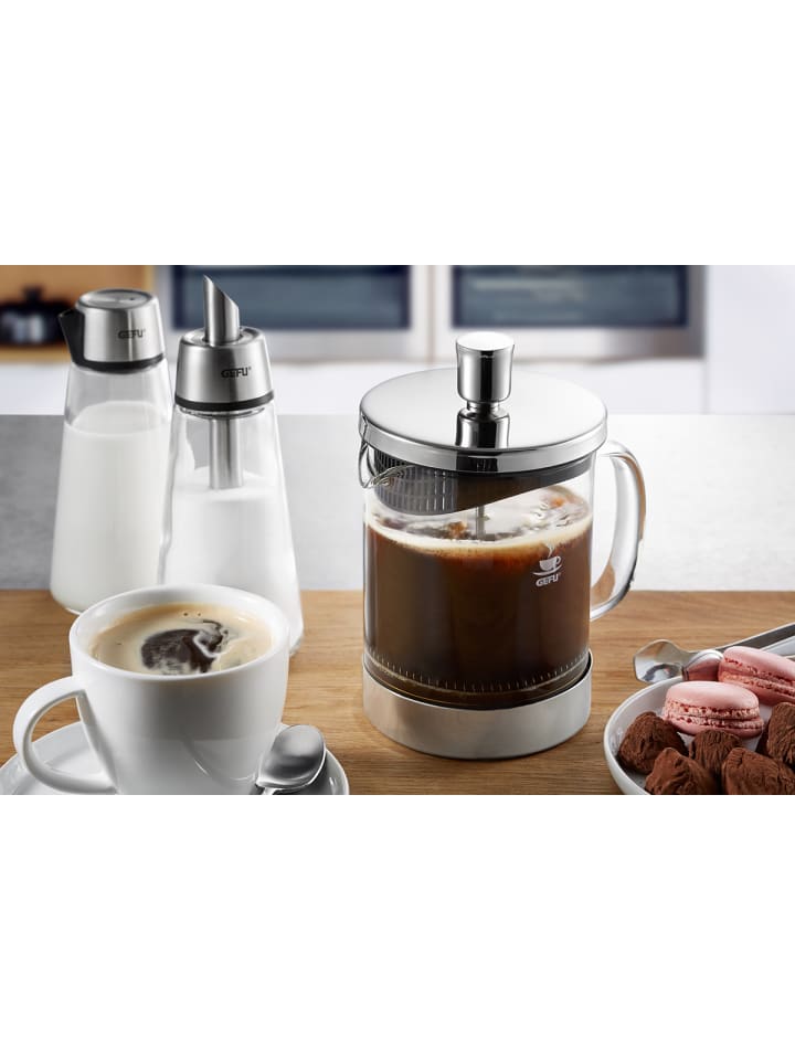 GEFU Kaffeebereiter DIEGO 600Ml French Press Edelstahl Glas Kaffeepresse  Kaffeekanne günstig kaufen | limango