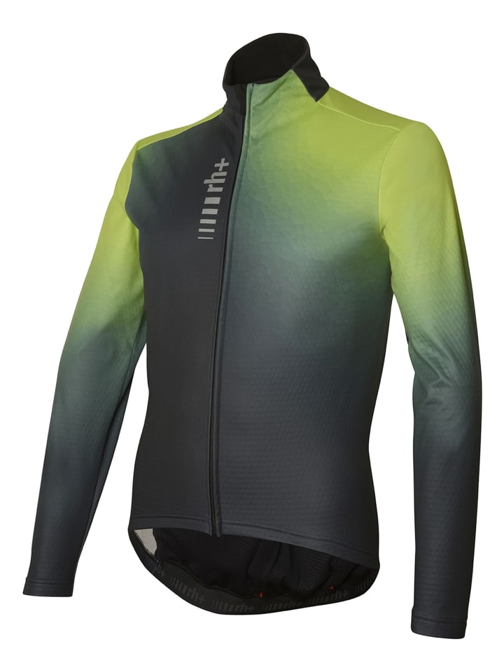Radjacke Stylus Printed Thermo Jkt in graphite-acid lime shadow