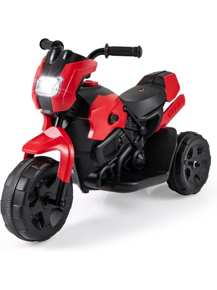Elektro Motorrad Kinder 6V ab 3 Jahren in Rot