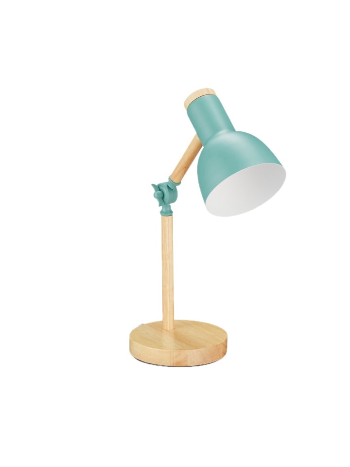Schreibtischlampe in Mintgrün