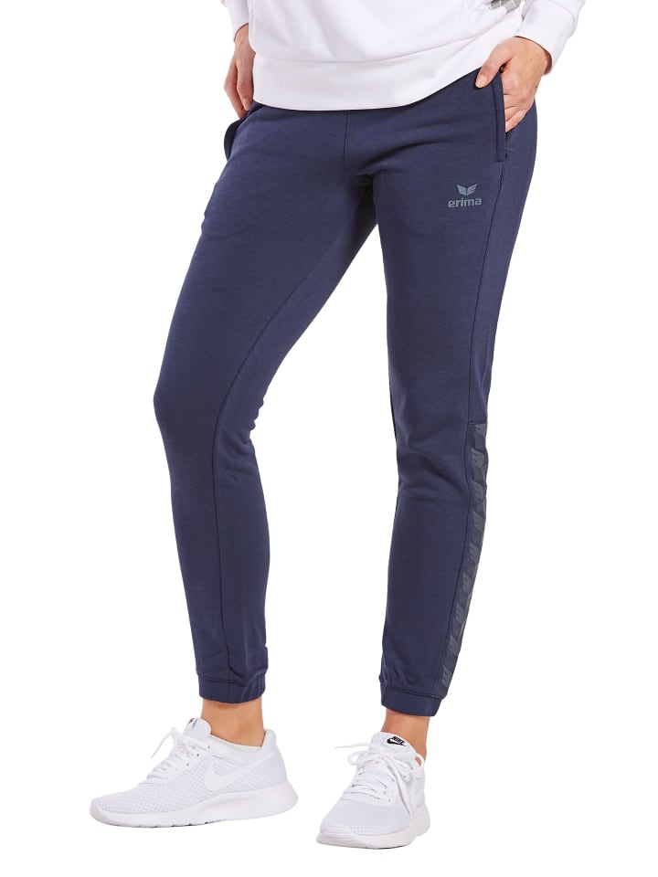 Damen Essential Team Sweathose in new navy/slate grey