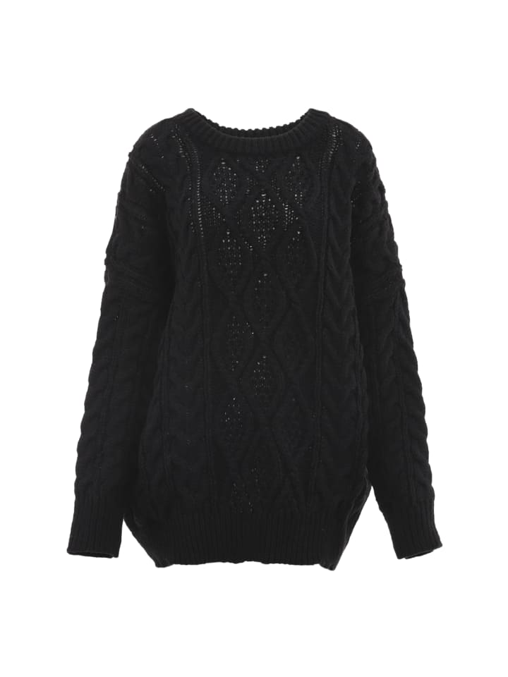 Damen Pullover in SCHWARZ