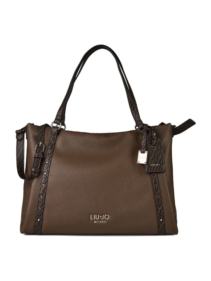 Ilyana Shopper Tasche M 36 cm dark mocha