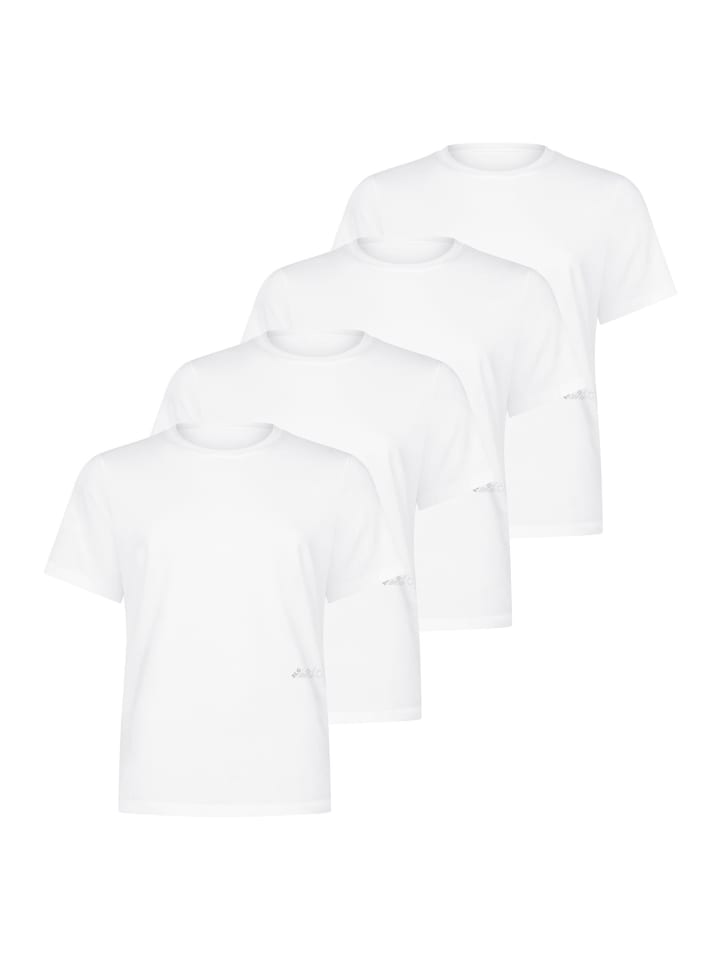Unterhemd / Shirt Kurzarm SLG Base in Weiß