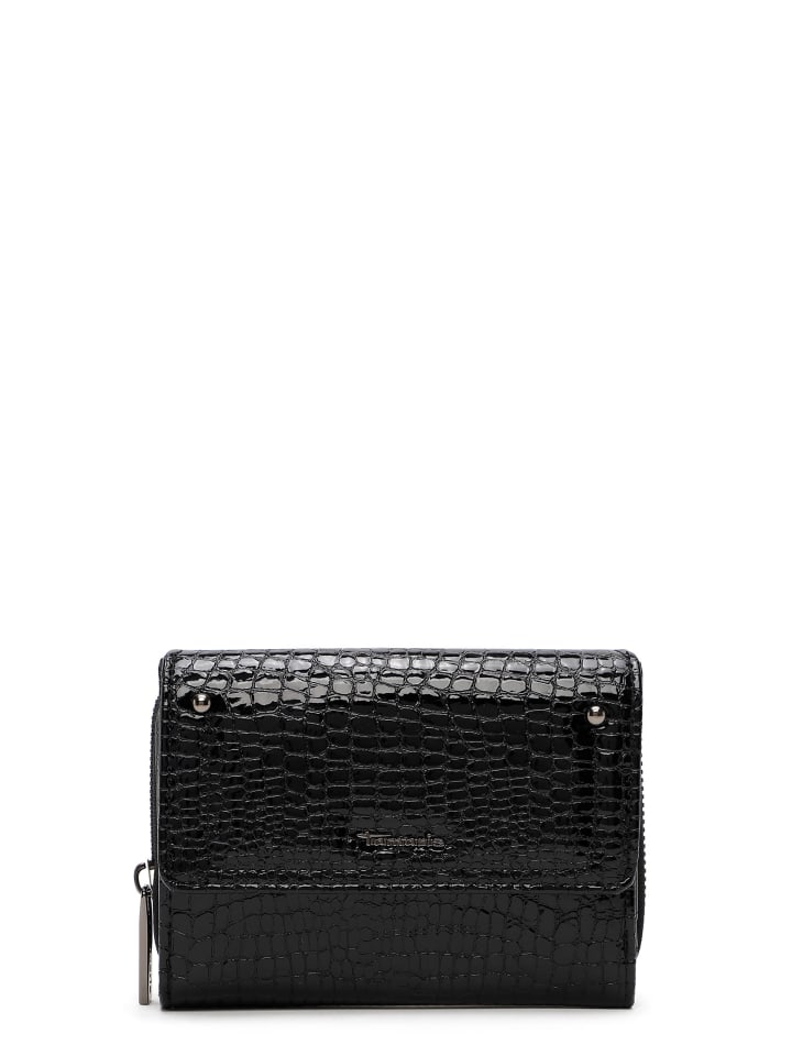 Geldbörse TAS Marina Snake in black