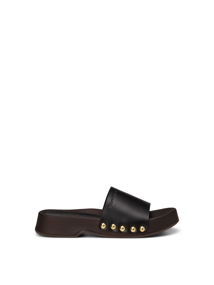 Pantolette Model Mary in Schwarz