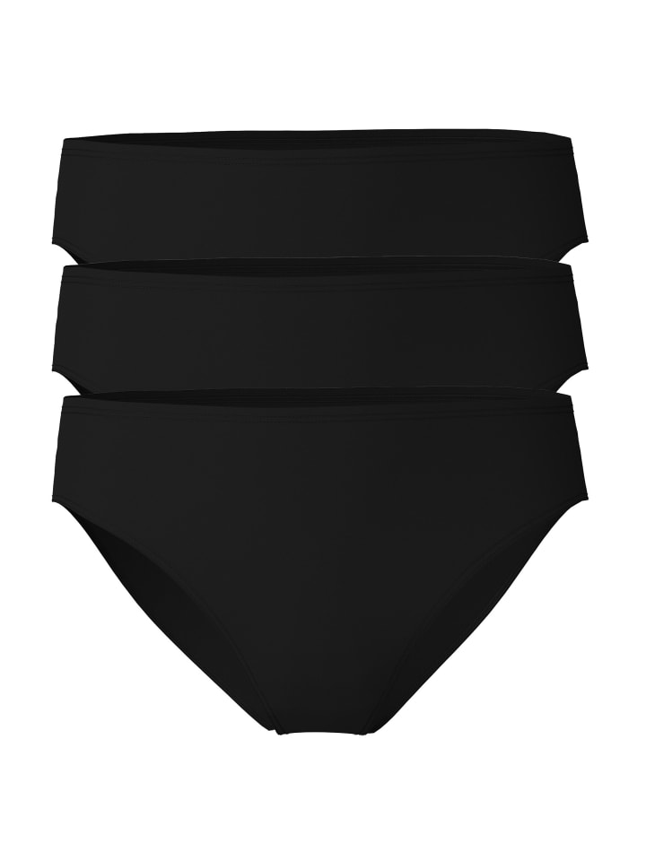 Slip 3er Pack in Schwarz