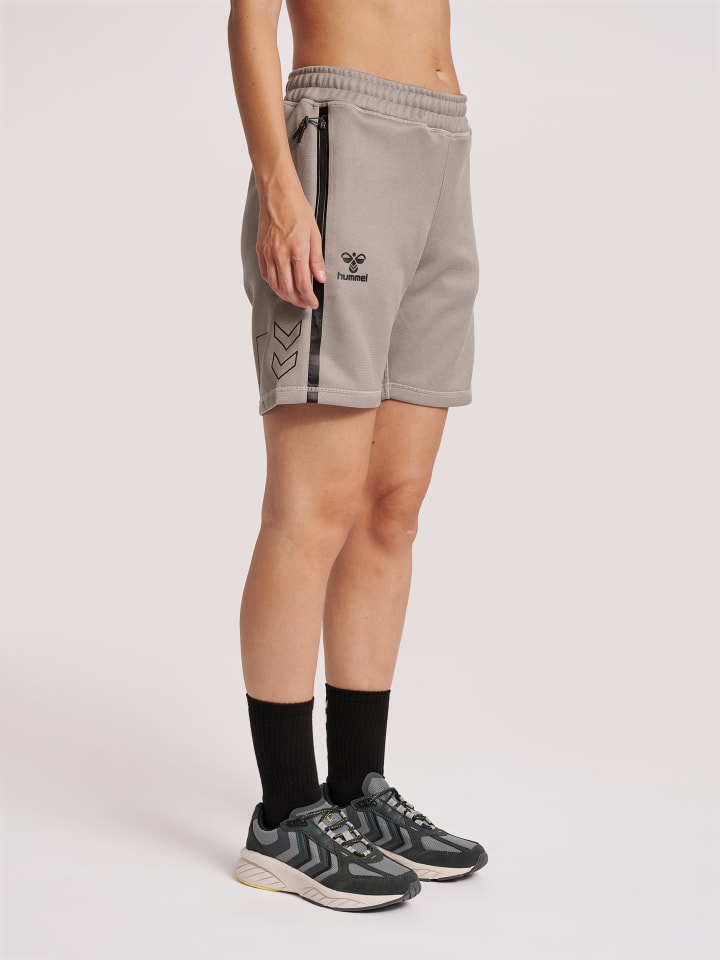 Kurze Hose Hmlcima Damen in GREY MELANGE