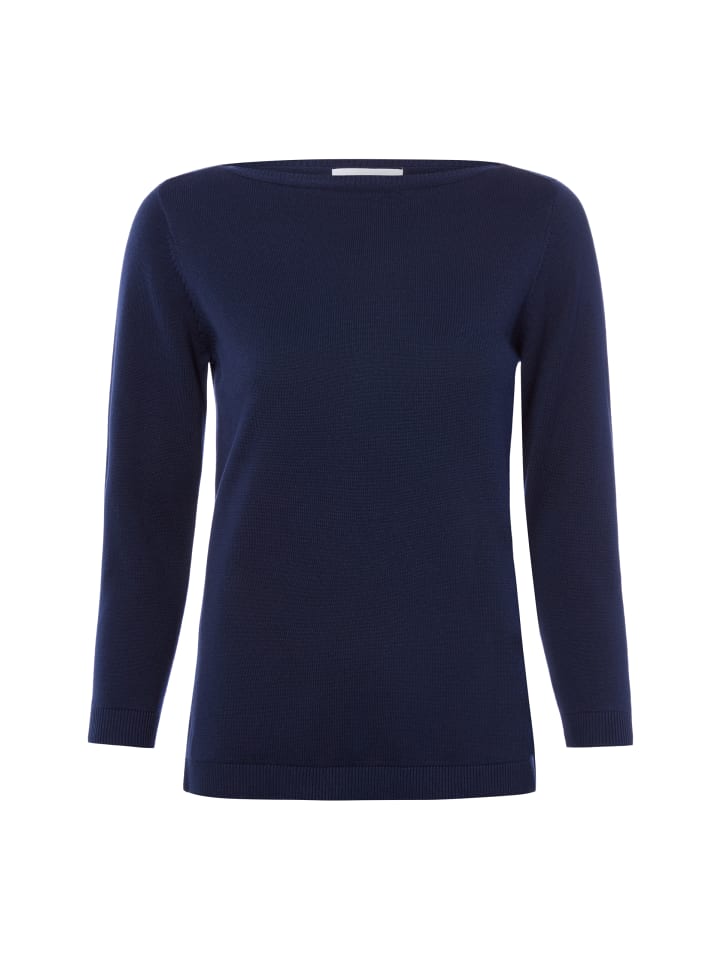 Pullover in indigo - 0008