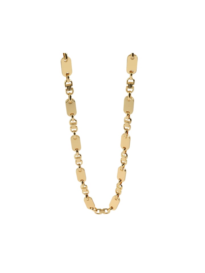 Damen Halskette aus Edelstahl 55 cm in gold