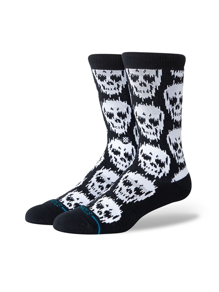 Socken 1er Pack in Schwarz/Weiß