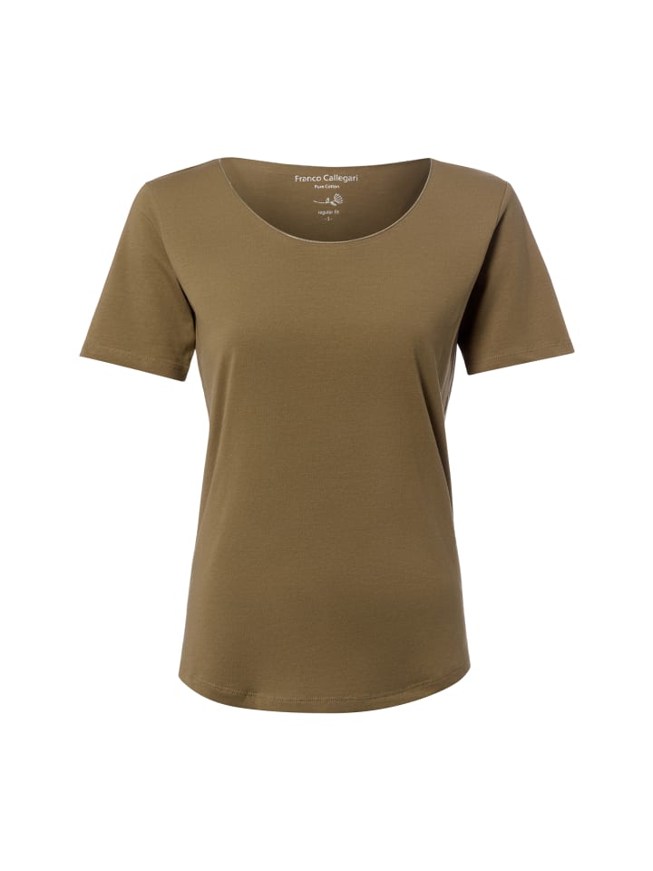 T-Shirt in khaki - 0007