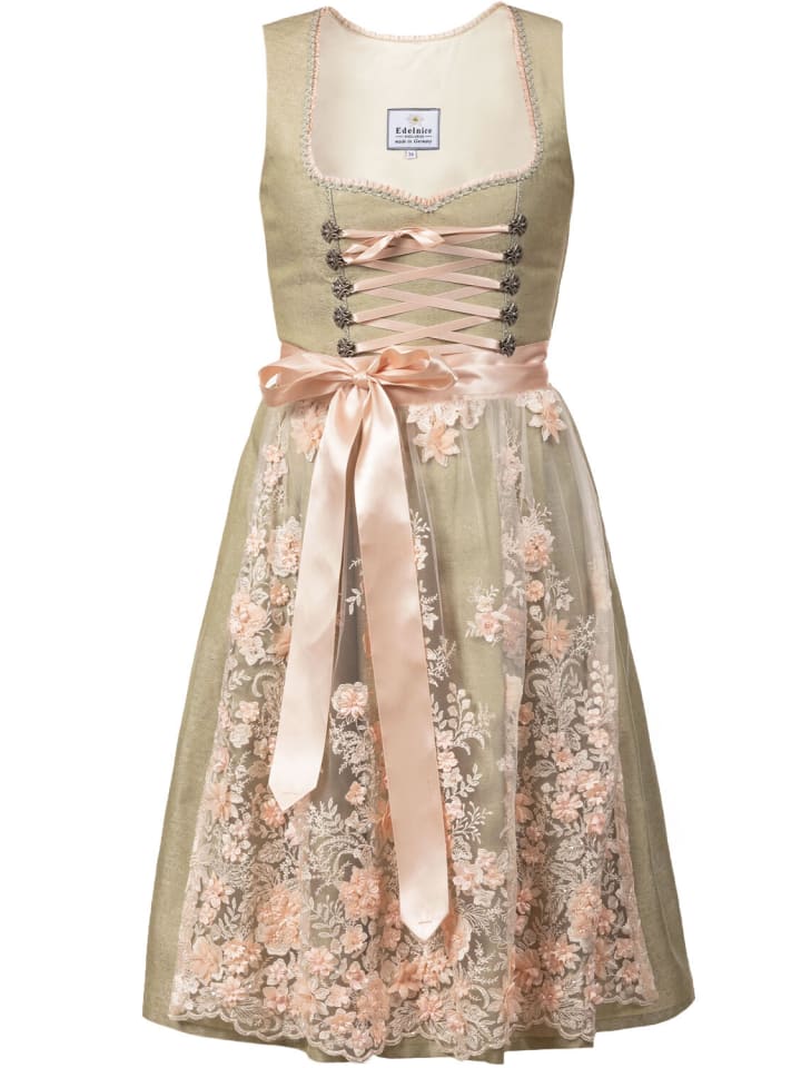 Midi Dirndl Simona in grün
