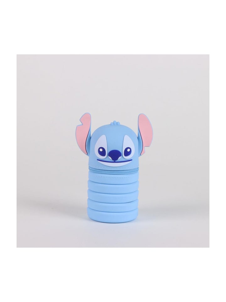 3D Federmäppchen 20cm Blau Schule Etui