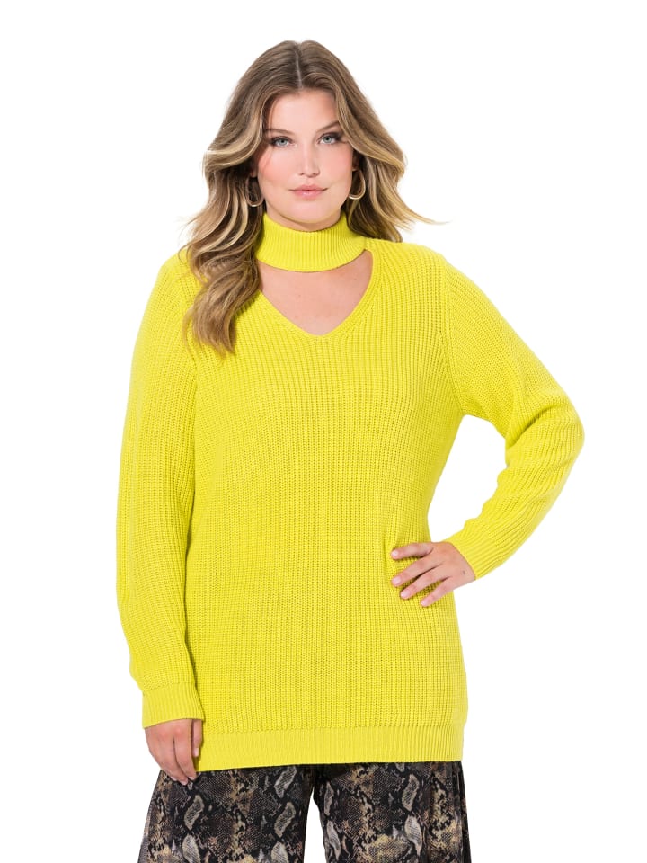 Pullover in limette
