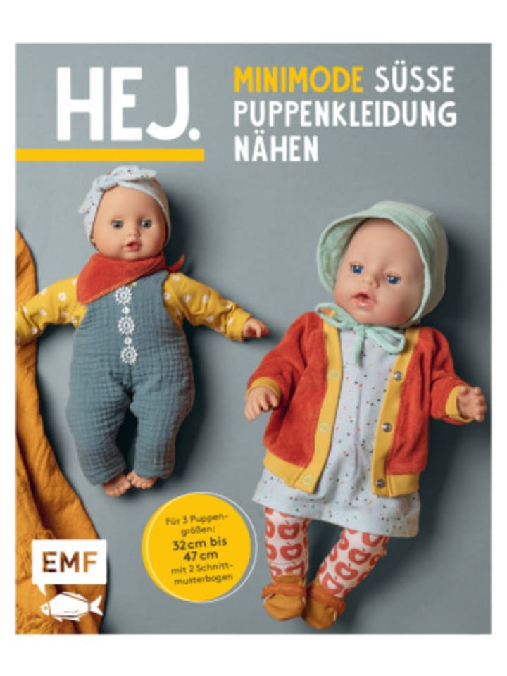 Buch - Hej. Minimode - Süße Puppenkleidung nähen