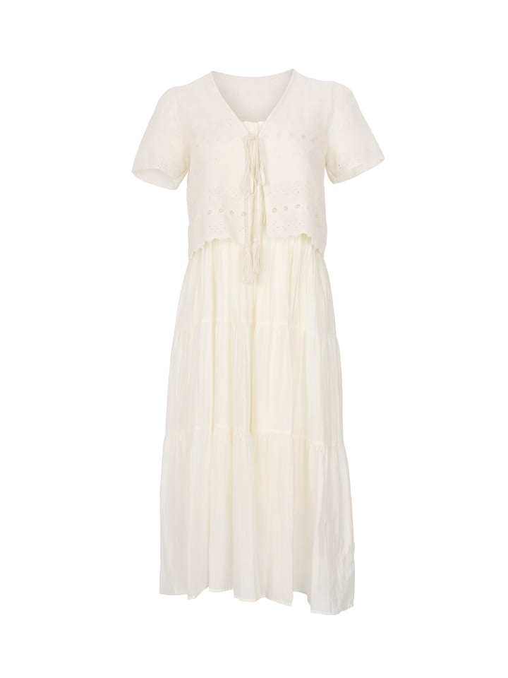 Women 2-Piece Set in Cream