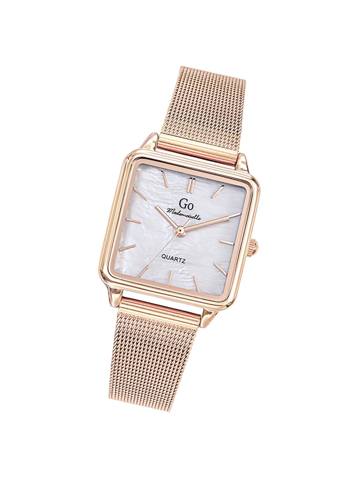 Analog-Armbanduhr Girl Only Mademoiselle rosegold klein (ca. 28mm)