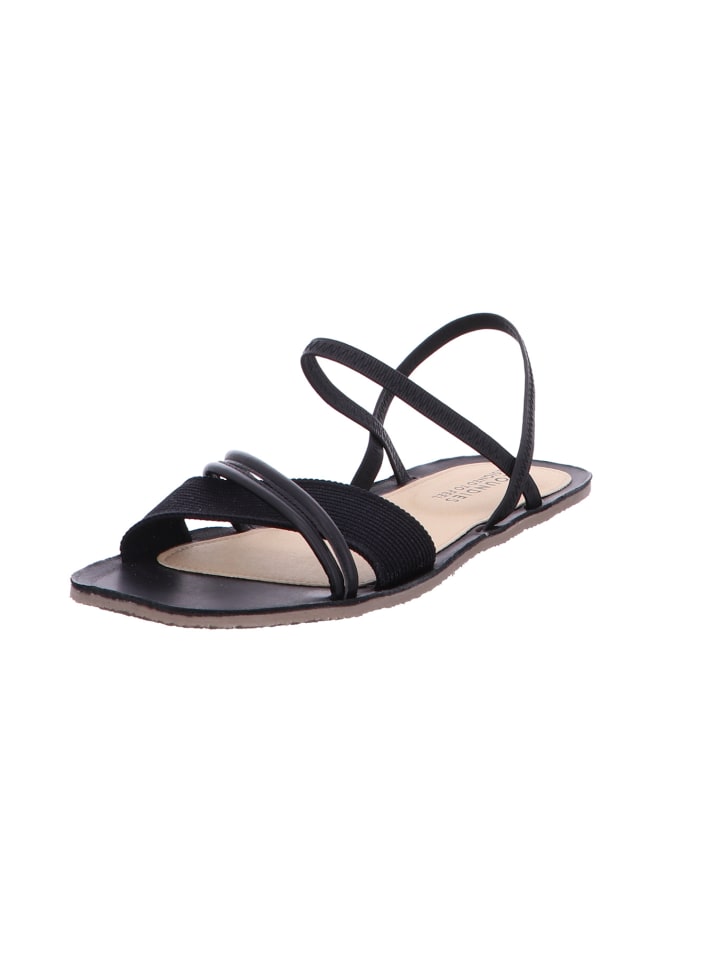 Sandale in schwarz