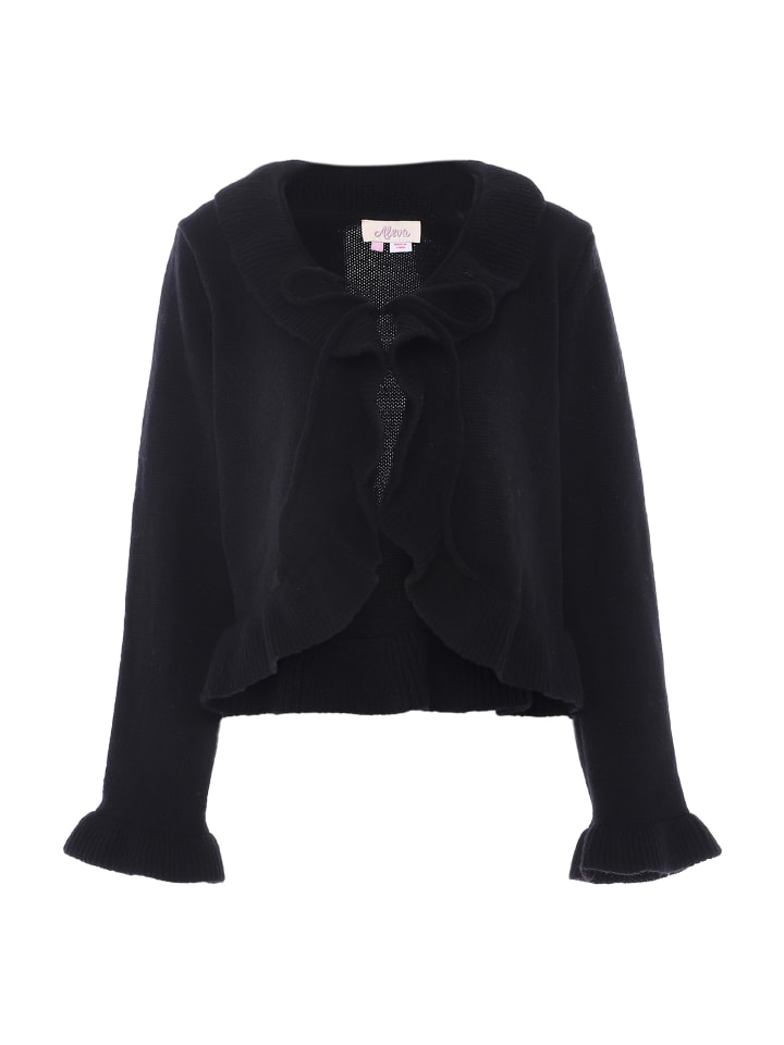 Women Cardigan in Schwarz