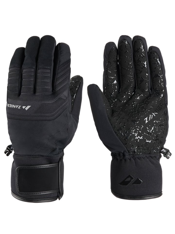 Skihandschuhe Wasserdicht in schwarz