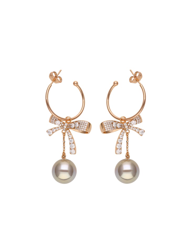Women Earrings in Rose Gold