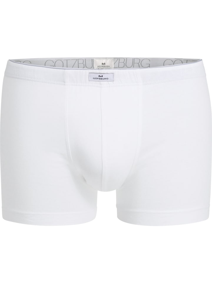 Baumwolle, Single-Jersey Pants in weiß