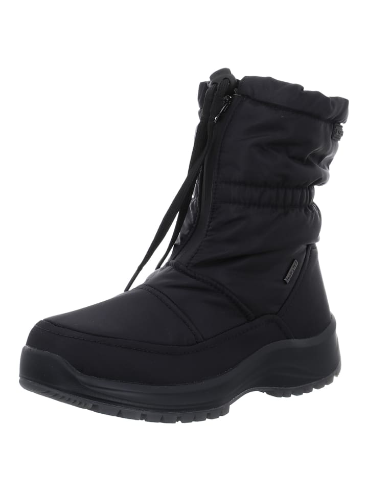 Stiefelette in schwarz