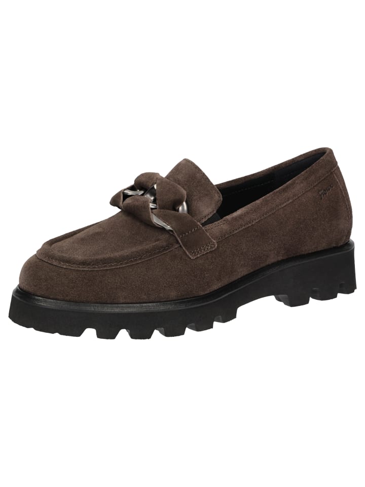 Slipper Meredira-727-H in dunkelbraun