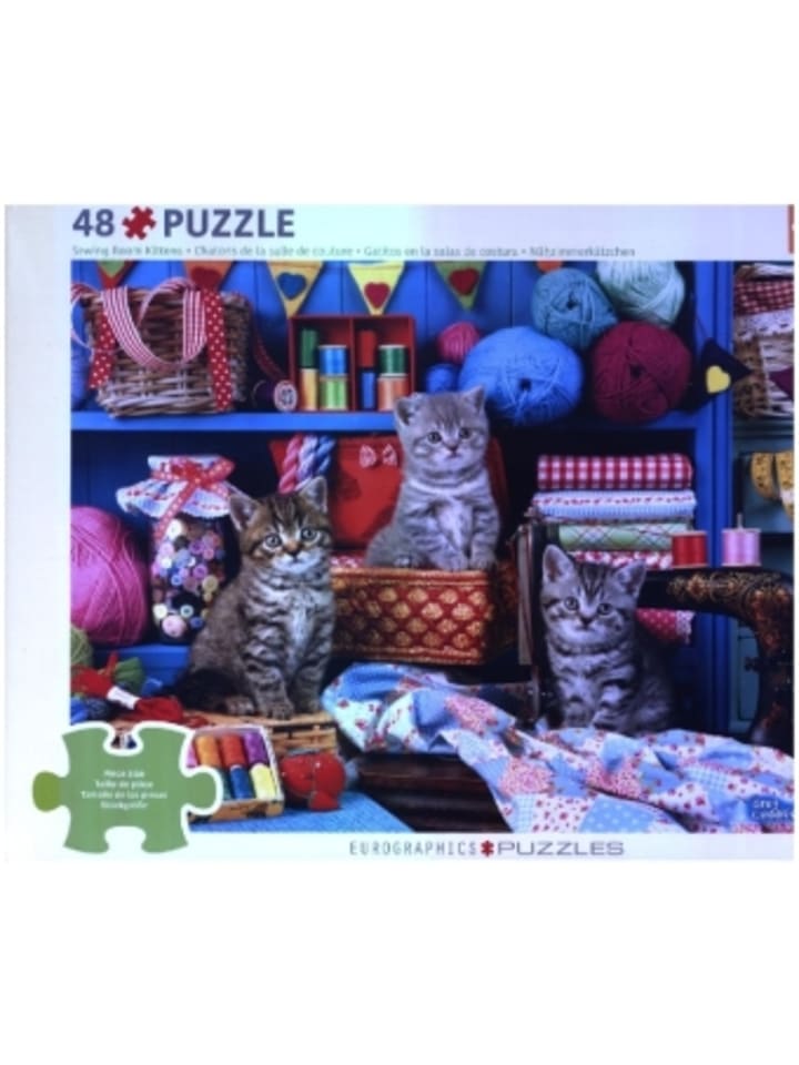Spiel - CP48 - Kittens in the Sewing Room by Greg Cuddiford