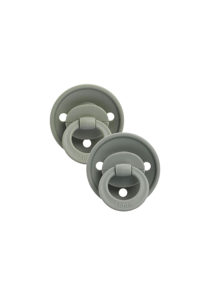 Schnuller 2er-Set Naturkautschuk - Hazy Jade - ab 3 Monate