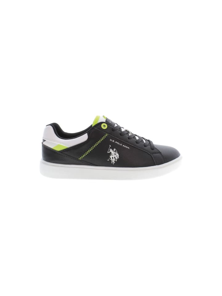 Schwarz Polyester Herren Sneaker