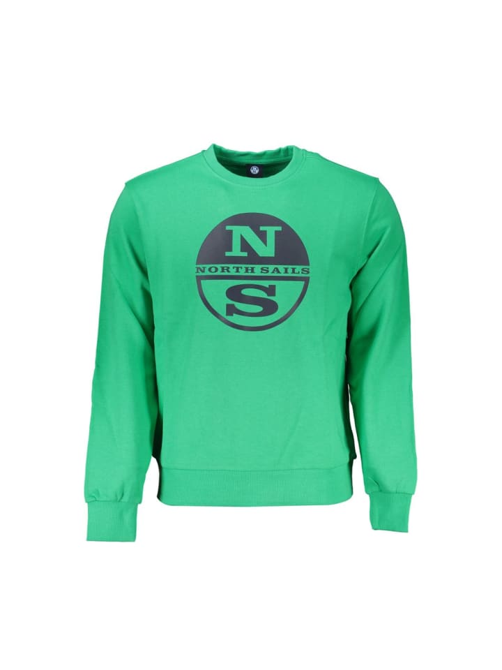 Blau Grün Baumwolle Herren Pullover