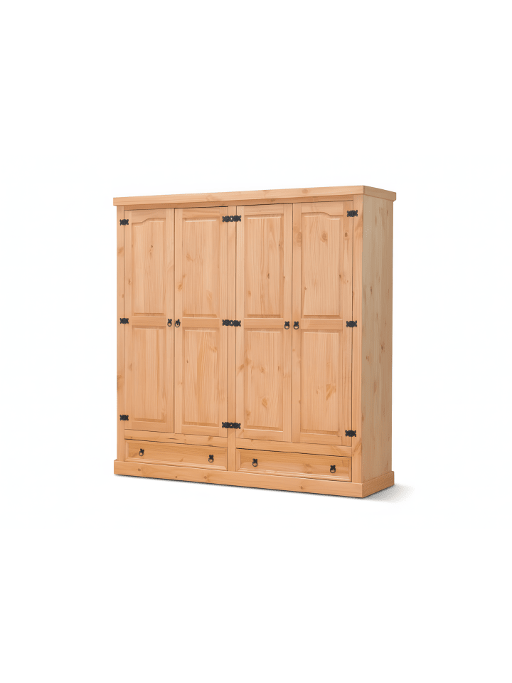 Kleiderschrank New Mexico Holz 194 x 58 cm