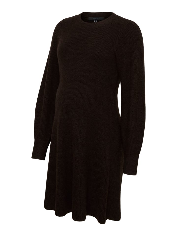 Strickkleid in Chocolate Torte 1